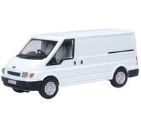 Oxford Models Diecast Model Ford Transit Mk4 White OO Gauge 76FT4001