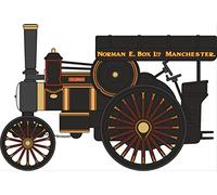 Oxford Diecast 76FOW005 Fowler B6 Road Locomotive 16263 Talisman Norman E Box
