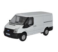 Oxford Diecast 76FT036 Ford Transit Mk 5 SWB Low Roof Frozen White