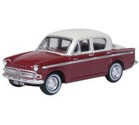 Oxford Diecast 1:76 Hillman Minx MkIIIA Pippin Red/Pearl Grey Collectable model 76HM002