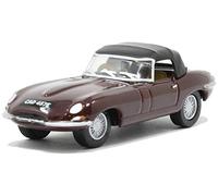 Oxford Diecast Jaguar E Type Soft Top Imperial Maroon