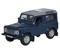Oxford Diecast 76LRDF002 Land Rover Defender 2013 Tamar Blue