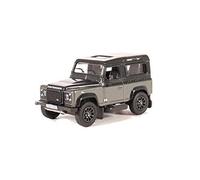 Oxford Diecast 1:76 Land Rover Defender 90 Station Wagon Corris Grey (Autobiography) Collectable model 76LRDF009AU