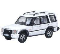 Oxford Diecast 1:76 Land Rover Discovery 2 Chawton White Collectable model 76LRD2004