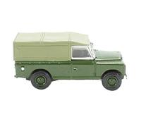 Oxford Diecast Collectable Model Land Rover Series II 1:76 Canvas Back Bronze Green