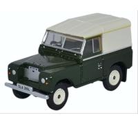 Oxford Diecast 76LR3S005 Land Rover Series III SWB Hard Top Bronze Green OO Gauge
