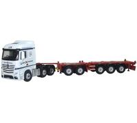 Oxford Diecast 1:76 Mercedes Actros SSC D-Tec Combitrailer Port Express Collectable model 76MB013