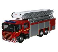 Oxford Diecast 1:76 Merseyside F & R service Scania Aerial Rescue Pump Collectable model 76SAL003