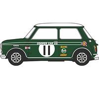 Oxford Diecast 76MCS002 Mini Cooper S MkII John Rhodes 1968 Brands Hatch