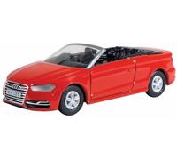 Oxford Diecast 76S3003 Audi S3 Cabriolet Misano Red