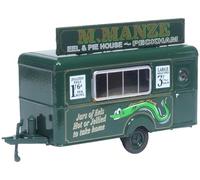 Oxford Diecast 76TR018 Mobile Trailer M Manze Jellied Eels