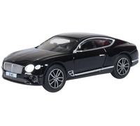 Oxford Diecast 76BCGT003 Bentley Continental GT Onyx Black