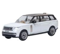 Oxford Diecast 1:76 Range Rover L460 LWB SV Ice White/Corinthian Bronze Collectable model 76RR5L002