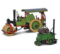 Oxford Diecast 1:76 Scale Aveling & Porter Roller And Tar Spreader - No 11520 Crusader Construction Vehicle Collectible Model for Adult Collectors, Enthusiasts