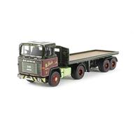 Oxford Diecast 76SC110003 Scania 110 Flatbed Trailer James McBride