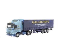 Oxford Diecast 1:76 Scania 113 40ft Curtainside Gallacher Bros Collectable model 76S143003