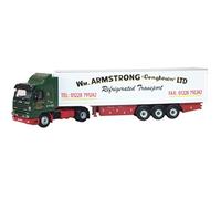 Oxford Diecast 76S143005 Scania 143 40ft Refrigerated Trailer William Armstrong