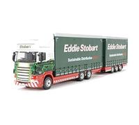 Oxford Diecast 76DBU003 Scania Topline Drawbar Eddie Stobart