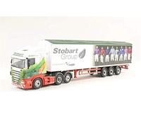 Oxford Diecast Scania Highline Walking Floor - Stobart Ascot Champions Day