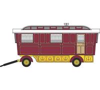 Oxford Diecast 1:76 Showmans Caravan Maroon Collectable model 76SCV001