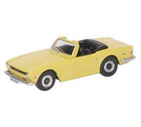 Oxford Diecast 76TR6001 Triumph TR6 Mimosa Yellow