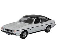 Oxford Diecast White Ford Capri Mk2