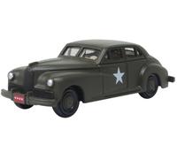 Oxford Diecast 1:87 1942 Packard Clipper Touring Sedan US Army Staff Car Collectable model 87PC42002
