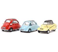 Oxford Diecast 3 Piece Bubble Car Set - 1:76 Scale