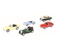 Oxford Diecast 5 Piece MG Set - 1:76 Scale