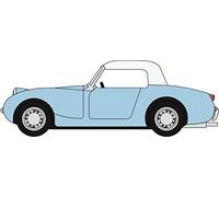 Oxford Diecast 76AHF002 Austin Healey Frogeye Sprite Iris Blue/OEW