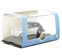 Oxford Diecast 76BN6004 Bentley MkVI Midnight Blue -Shell Grey