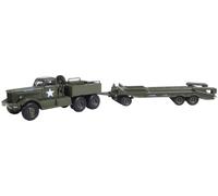 Oxford Diecast 76DT007 Diamond T Tank Transporter/Trailer US Army