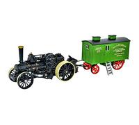 Oxford Diecast 76FBB002 Fowler BB1 Ploug Engine No15222 Bristol Rover + Living Wagon- Dorset