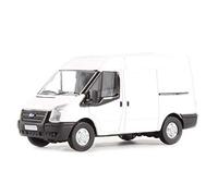 Oxford Diecast 76FT001 Frozen White New Ford Transit Van (M.Roof)