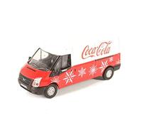 Oxford Diecast 76FT030CC Ford Transit LWB High Coca Cola Xmas