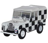 Oxford Diecast 76LAN180009 Land Rover Series 1 RAF Tripoli Desert Rescue Team