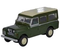 Oxford Diecast 76LAN2002 Bronze Green Land Rover Series II Station Wagon