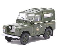 Oxford Diecast 76LR2S005 Land Rover Series II SWB Hard Back Civil Defence
