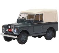 Oxford Diecast 76LR2S007 Land Rover Series II SWB Canvas RAF Police