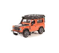 Oxford Diecast 76LRDF008AD Land Rover Defender 90 Station Wagon Phoenix Orange (Adventure)