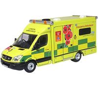 Oxford Diecast Mercedes Ambulance London - Remembrance Day