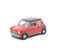 Oxford Diecast 76MCS003 Mini Cooper MkII Tartan Red/Black