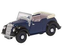 Oxford Diecast 76ME006 Morris Eight E Series Tourer Dark Blue