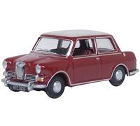 Oxford Diecast 76RE004 Riley Elf MkIII Damask Red/Whitehall Beige