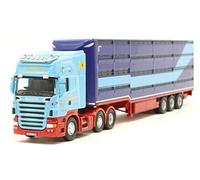 Oxford Diecast 76SCA01LT Scania Houghton Parkhouse Livestock Transporter George