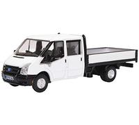 Oxford Diecast 76TPU005 Ford Transit Pickup White