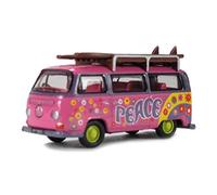 Oxford Diecast 76VW017 VW Minibus/Surfboards Flower Power