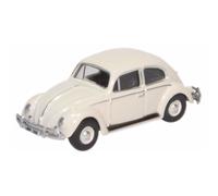 Oxford Diecast 76VWB008 1:76th Scale VW Beetle Lotus White