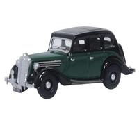 Oxford Diecast 76WO006 Wolseley 18/85 - Green/Black - 1:76 Scale Diecast Model