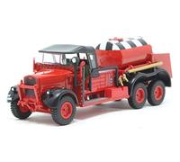 Oxford Diecast 76WOT002 Ford WOT1 Crash Tender RAF Catterick (Red)